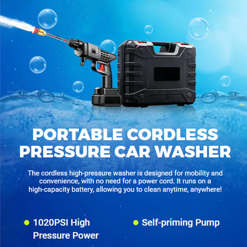 🔥2025 ventes chaudes🔥  Nettoyeur haute pression électrique portable - Image 4