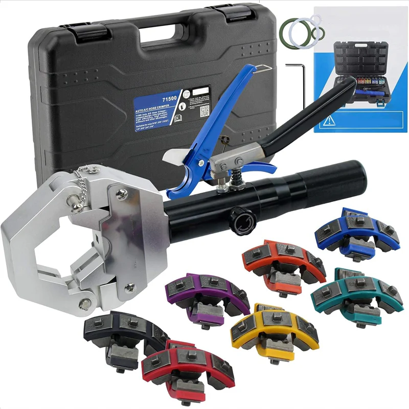 🔥 70 % DE RÉDUCTION – Kit de sertissage hydraulique portable pour tuyaux 🛠️📢📢5 dernières heures : Grande vente⏰⏰ - Image 2
