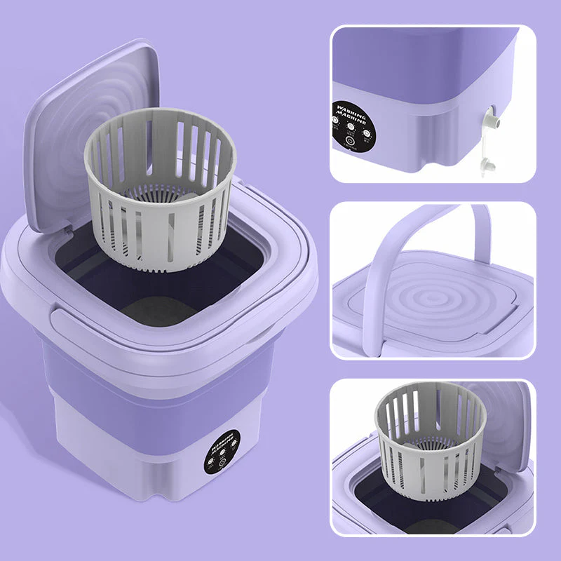 Portable Mini Folding Washing Machine - Image 6
