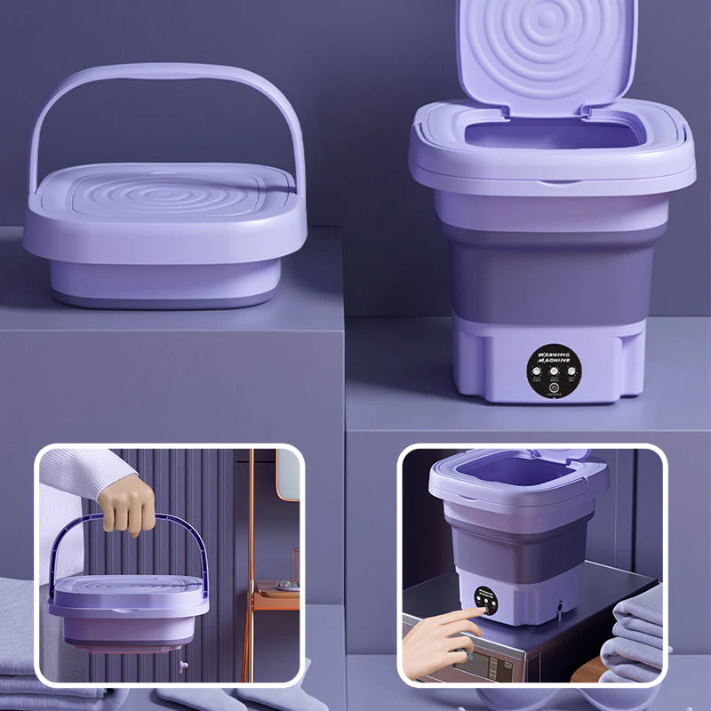 Portable Mini Folding Washing Machine - Image 8