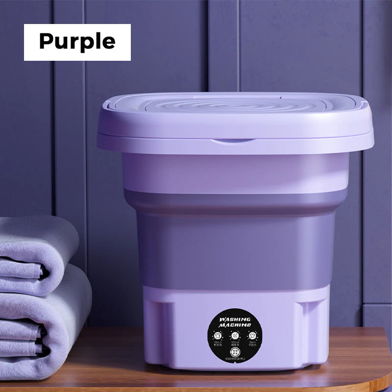Portable Mini Folding Washing Machine - Image 9