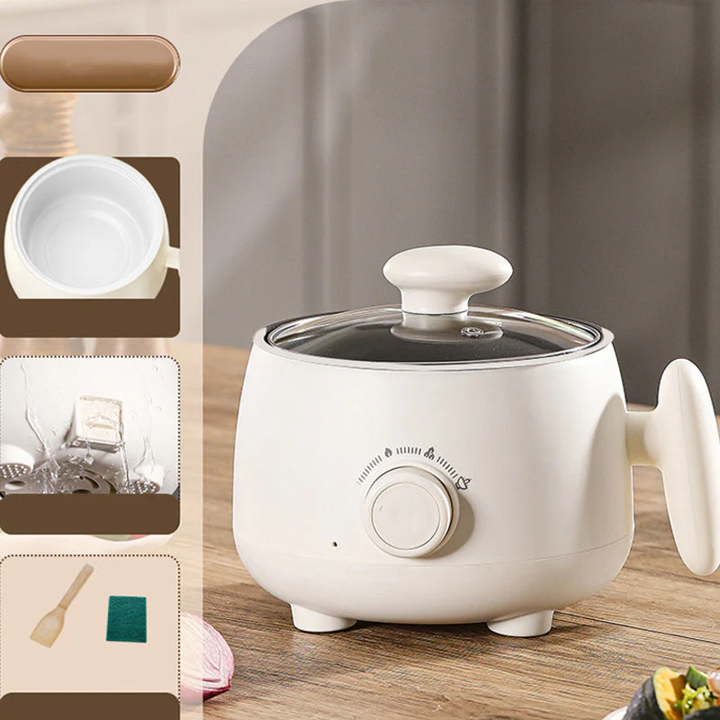 📢📢60 % de réduction !!! ✨Pot électrique antiadhésif multifonctionnel portable - Image 13