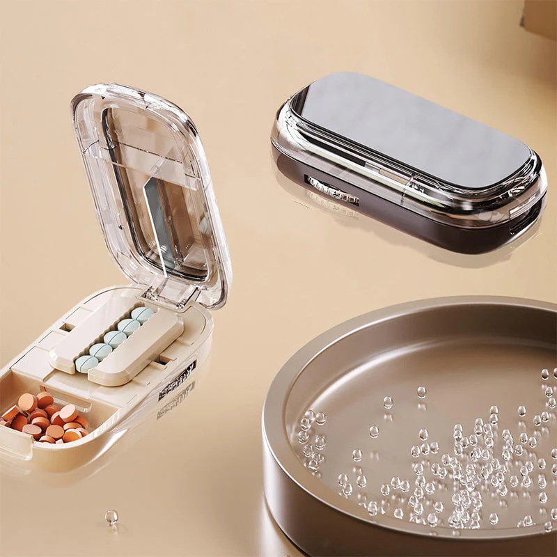 🚀50% de réduction pour une durée limitée💊Pilulier portable avec coupeur✨