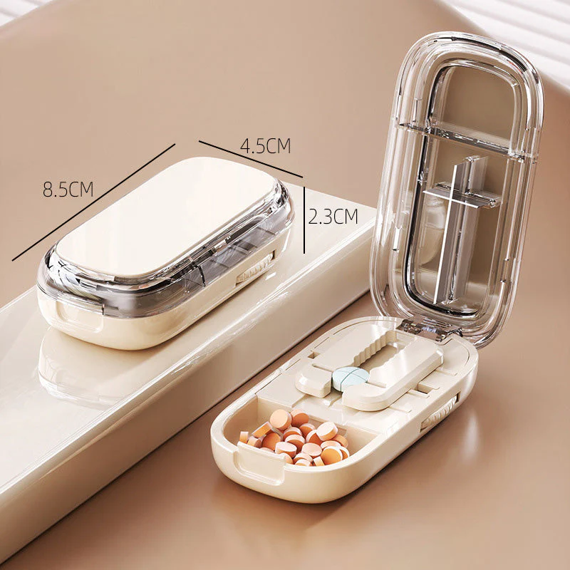 🚀50% de réduction pour une durée limitée💊Pilulier portable avec coupeur✨ - Image 12