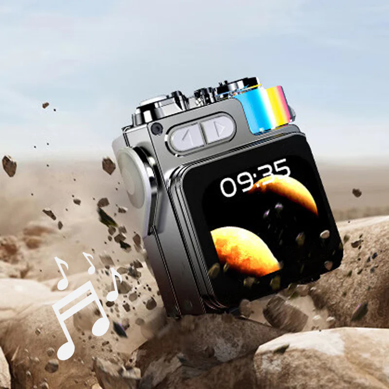 🌟Enceinte Bluetooth sans fil portable🔊🎒 Rocker de poche ! Plus fort qu'un bâillement d'ours, il tient dans une tasse à café !☕🐻 - Image 6