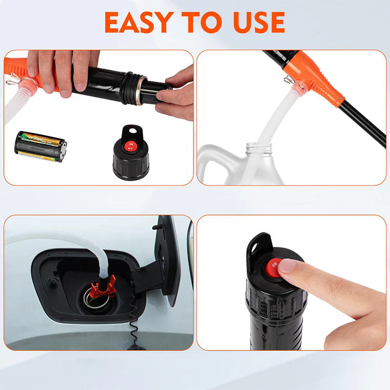 📢📢50 % de réduction !! ⏰Ensemble de Pompe de Transfert Électrique Portable Multi-Usage - Image 7