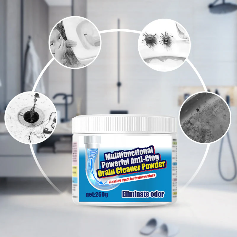 🔥🚽Un must pour tous les ménages🫧Poudre nettoyante multifonctionnelle et puissante contre les bouchons d'égout - Image 5