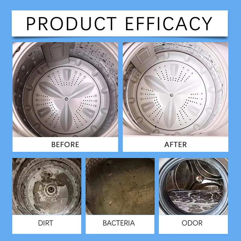Powerful Washing Machine Cleaner Tablets - 12 Counts - Image 4