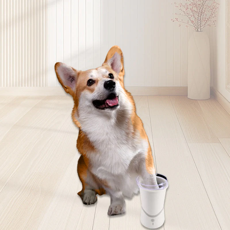 🐾 Intelligent Rotating Pet Paw Scrubber 🌿 - Image 2