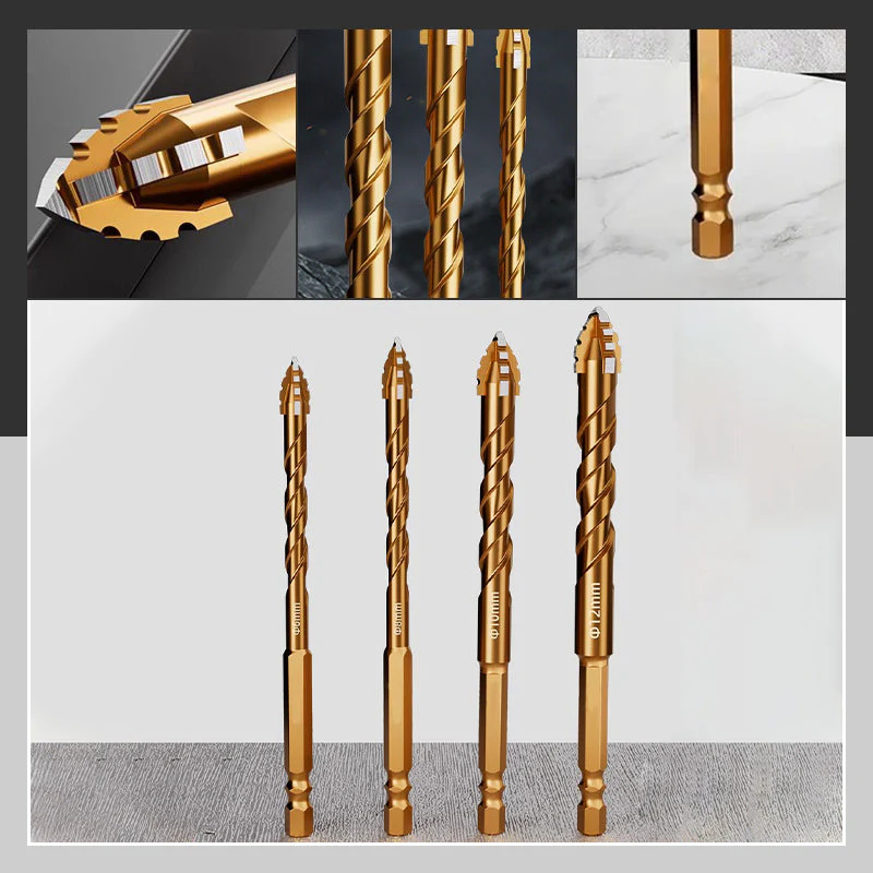 🏆50% de réduction pour une durée limitée⚙️ Perceuse Premium à 4 flûtes ✨ - Image 3