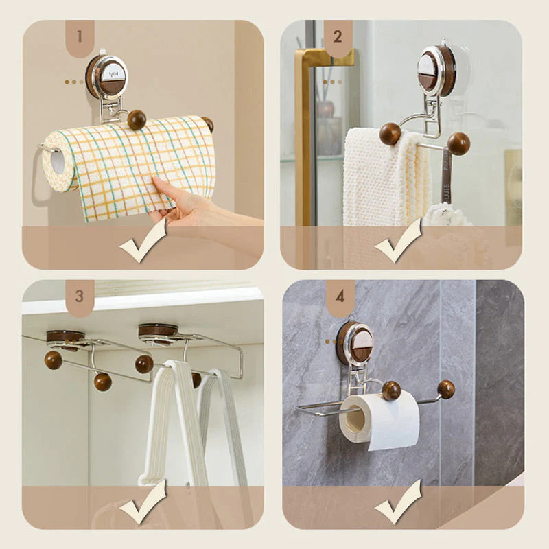 🧻   Porte - serviettes en papier à ventouse Premium - Image 8