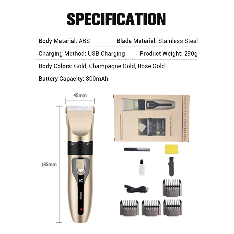 📢📢60 % de réduction !!!🎅Tondeuses à cheveux professionnelles pour hommes - Image 6