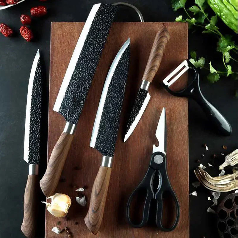 📢📢70 % de réduction !!! 🎅Ensemble de Couteaux de Cuisine Professionnels en Acier Inoxydable - Image 12