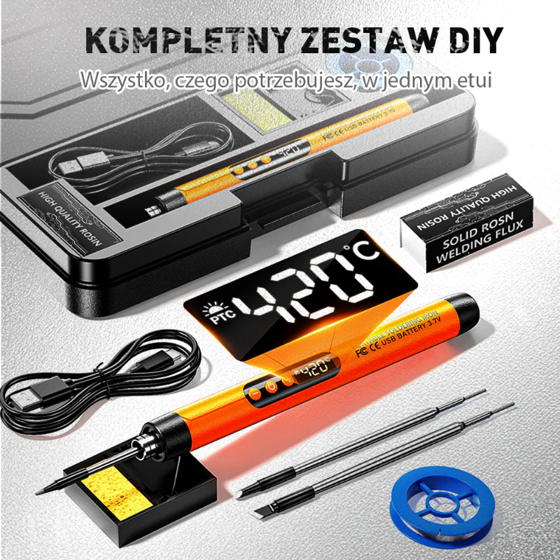 📢📢50 % de réduction !! ⏰ Fer à souder USB portable, rechargeable