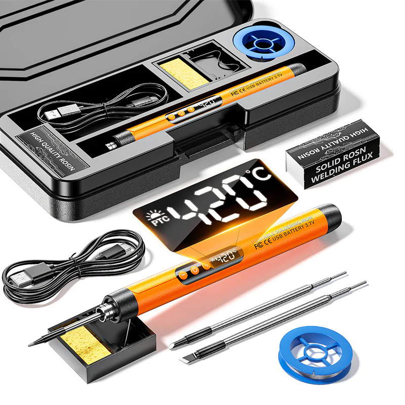 📢📢50 % de réduction !! ⏰ Fer à souder USB portable, rechargeable - Image 10