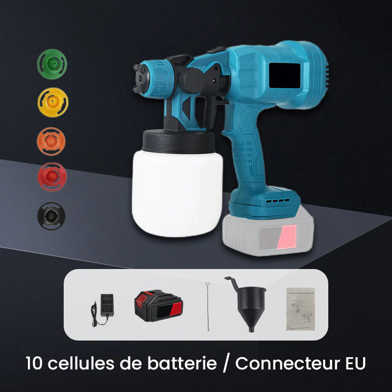 🔥Offre spéciale🔥Pistolet à Peinture Électrique Sans Fil - Image 10