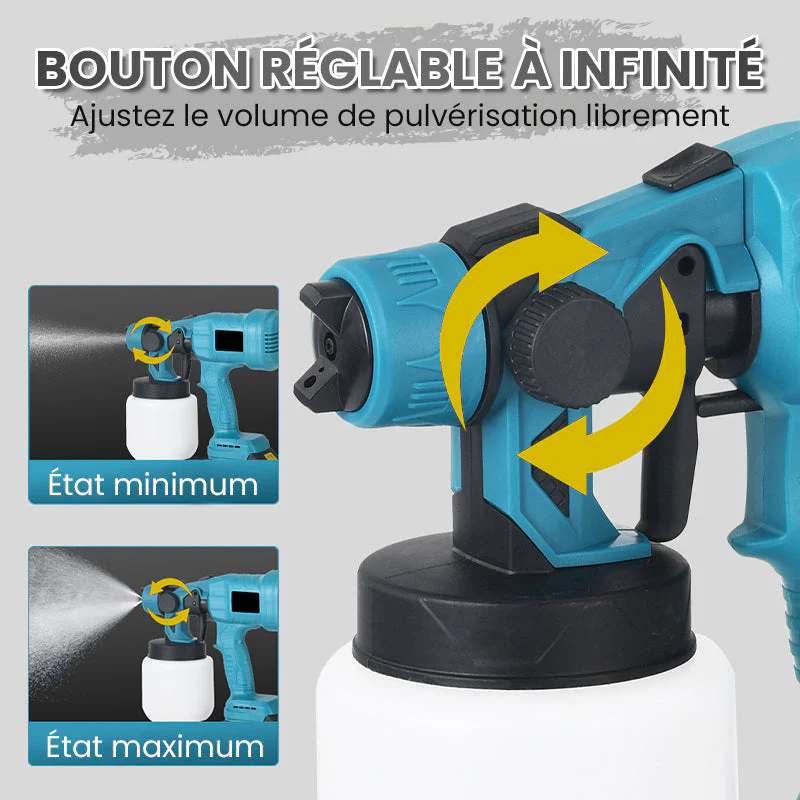 🔥Offre spéciale🔥Pistolet à Peinture Électrique Sans Fil - Image 7