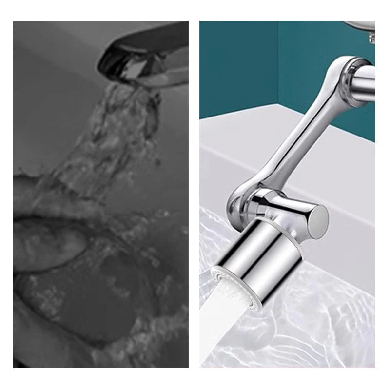 📢📢60 % de réduction !! ⏰Adaptateur robinet 1440° pivotant – Étanche, silencieux, 2 modes d’eau & triple filtration ! 🚿✨ - Image 7