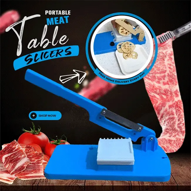 🔥Trancheur de viande portable