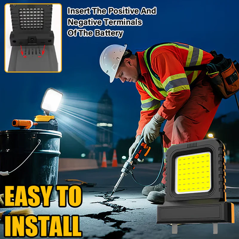 Adjustable LED Light for Lithium Battery Tools - Image 5