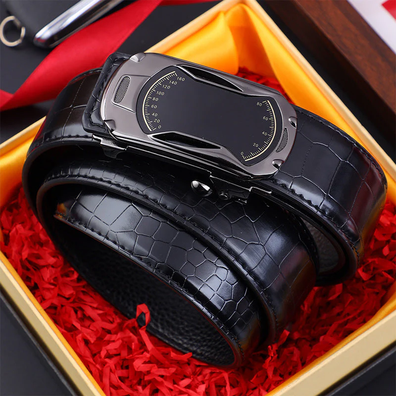 📢📢50 % de réduction！！！📍Boucle automatique pour homme avec motif crocodile - Image 11