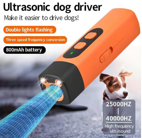 🔇🔇Dispositif anti-aboiements à ultrasons pour chiens – Répulsif efficace et sans cruauté