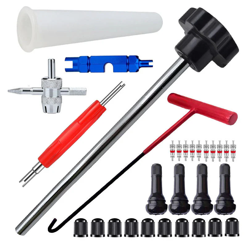 đąđą50 % de rĂ©duction !! â°Kit dâoutils pour valve de pneu de voiture Ă changement rapide