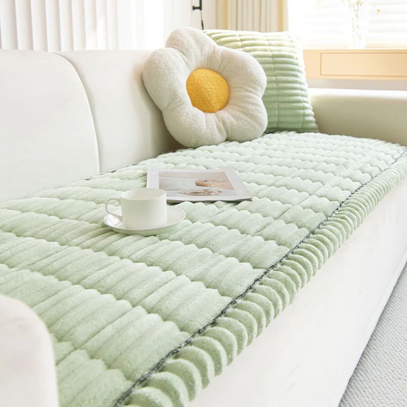 📢📢60 % de réduction !! ⏰Coussin de canapé antidérapant en velours côtelé matelassé - Image 11