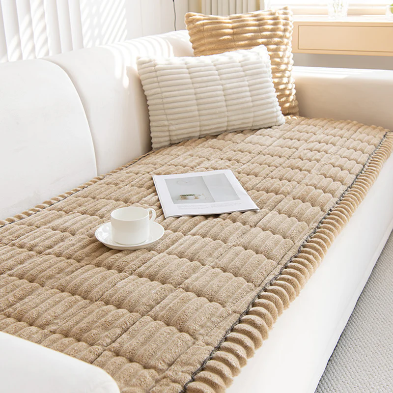 📢📢60 % de réduction !! ⏰Coussin de canapé antidérapant en velours côtelé matelassé - Image 12