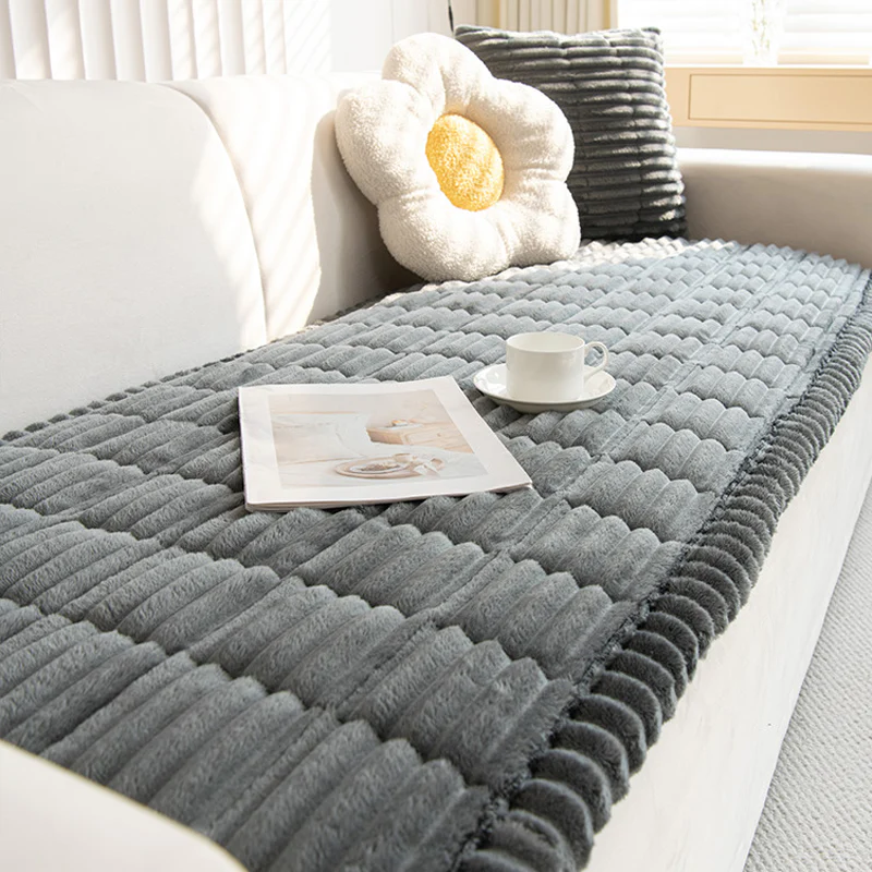 📢📢60 % de réduction !! ⏰Coussin de canapé antidérapant en velours côtelé matelassé - Image 8