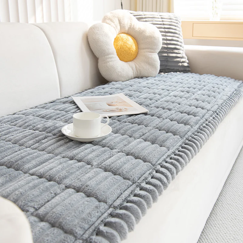 📢📢60 % de réduction !! ⏰Coussin de canapé antidérapant en velours côtelé matelassé - Image 9