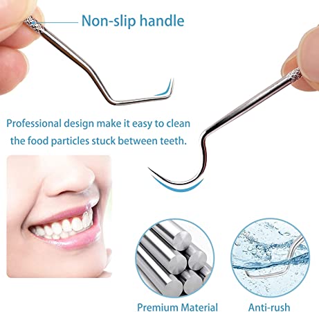 🏆Ingénierie de précision allemande ! Pointe ultra-fine de 0.1 mm pour un nettoyage précis entre les dents.✨ - Image 4