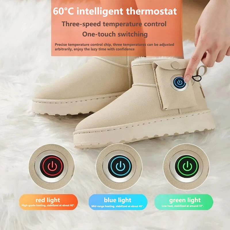 📢📢50% DE RÉDUCTION !!! 🎅Bottes d'hiver chauffantes électriques rechargeables - Image 8