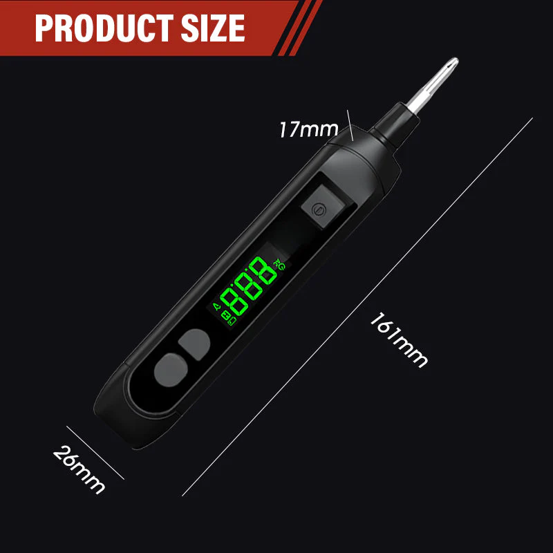 ⚡Stylo testeur de tension rechargeable avec lampe torche🔦 - Image 7