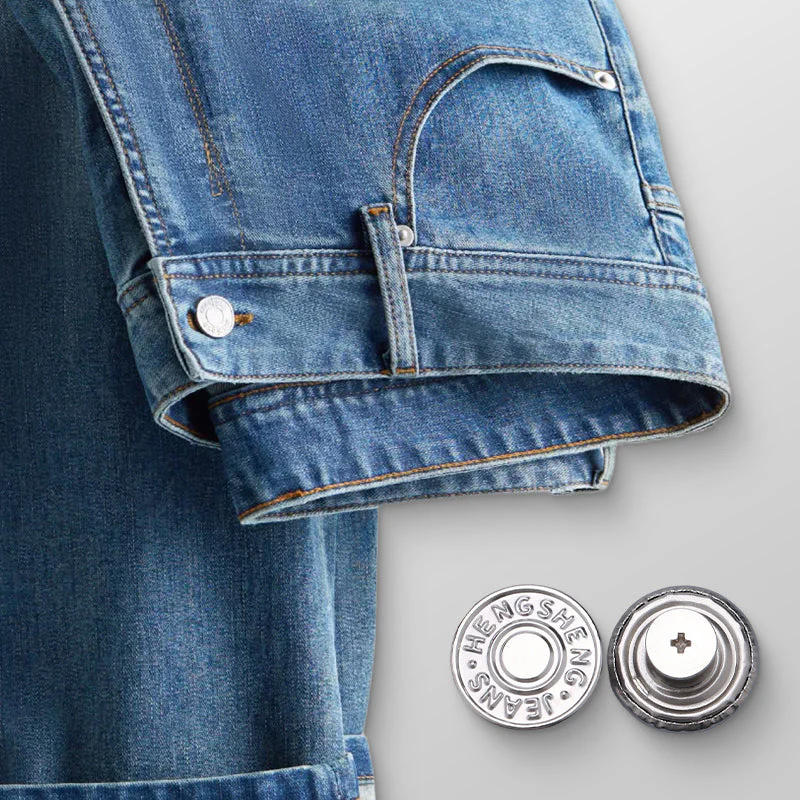 Removable No-Sew Jeans Buttons Set - Image 7