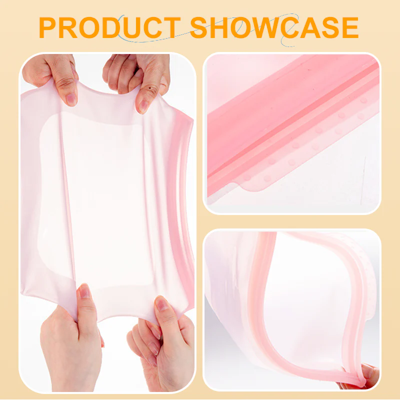 🏡50% de réduction✨Sac de stockage alimentaire réutilisable en silicone - Image 8