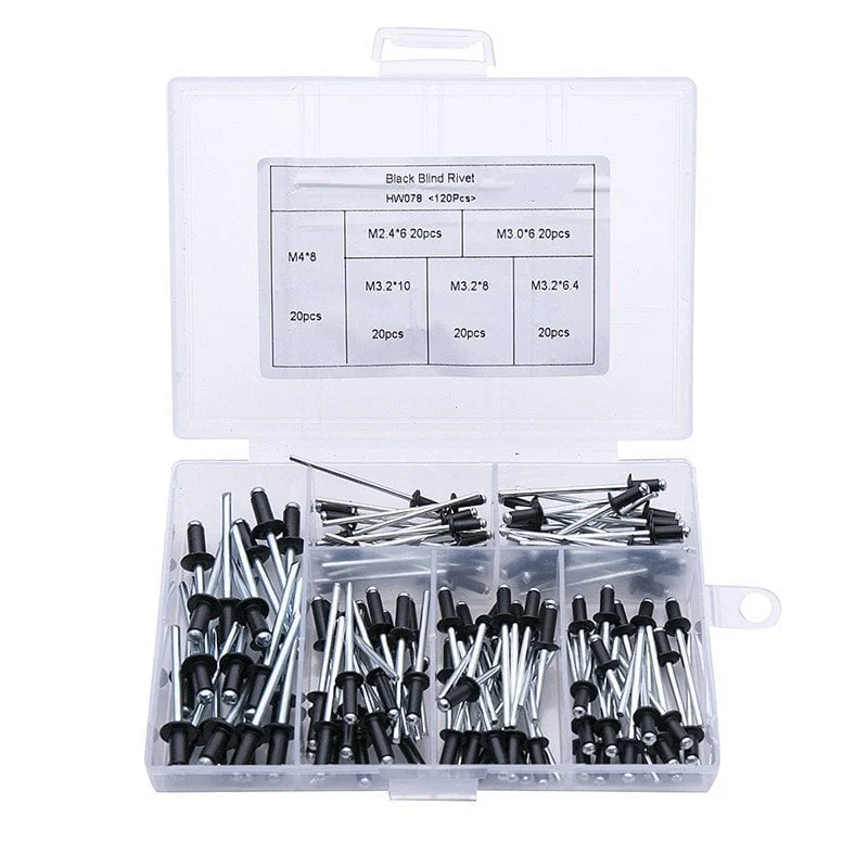 💥 Vente chaude 49% de réduction 💥 Kit d'adaptateur professionnel pour pistolet à rivets avec 4 boulons de buse assortis différemment - Image 8