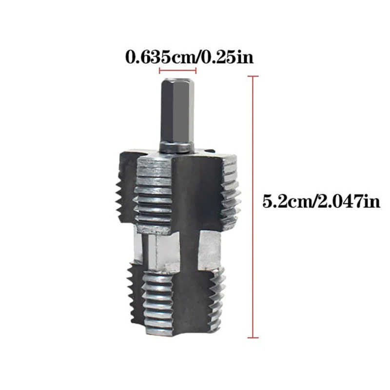 Robinet 20/25mm pour PPR PPE avec tige hexagonale - Image 7