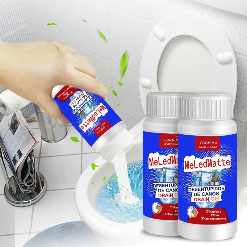 📢📢Achetez-en 5 et recevez-en 5 gratuits✨ Agent de dragage de tuyaux – Débouche éviers, toilettes & siphons en 1 clic, sans plombier ! - Image 2