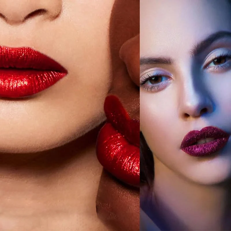 📢📢70 % de réduction !!!⏰Rouge à lèvres liquide pailleté métallisé Diamond💫 - Image 5