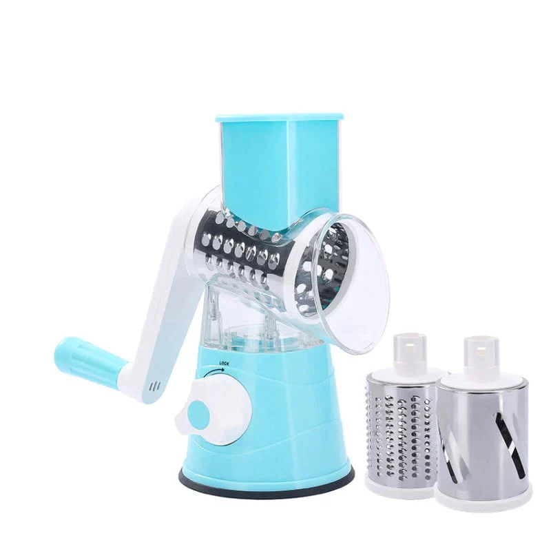 📢61% de réduction pour une durée limitée💥🥳Râpe à Fromage Rotative 3 en 1 Coupe-légumes - Image 10