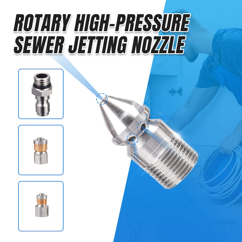 🔥NOUVELLE VENTE CHAUD 2025🔥Buse rotative haute pression pour curage de canalisations - Image 2