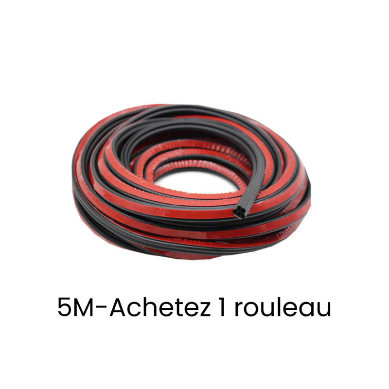 Bande d'Étanchéité en Caoutchouc Anti-Bruit et Anti-Poussière pour Voiture - Image 14