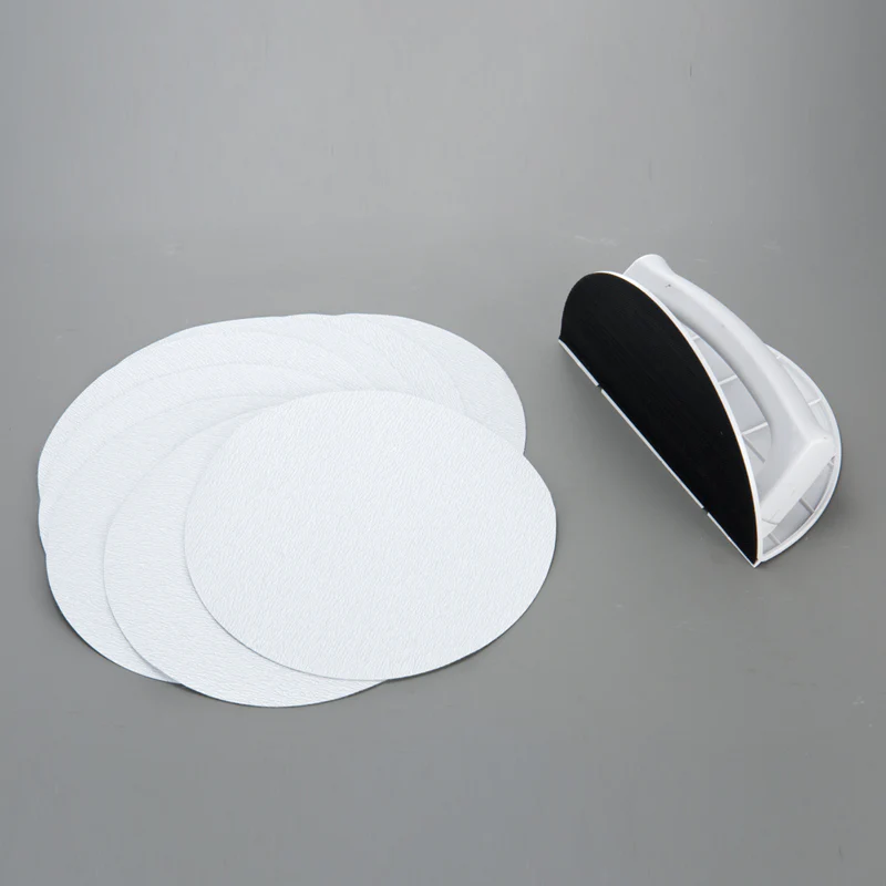 🏆50% de réduction pour une durée limitée✨Outil de Ponçage Multifonctionnel Semi-Circulaire avec Papier Abrasif⚙️ - Image 9