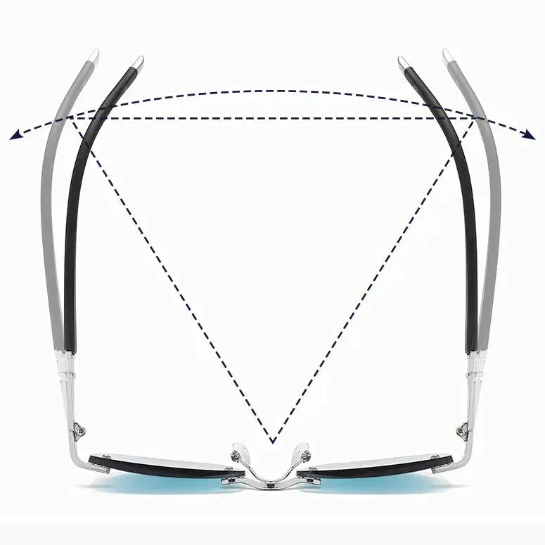 📢✨👓 Dernière vente 75% de réduction 💥 Lunettes de lecture à haute dureté, anti-lumière bleue pour la vision proche et éloignée - Image 4