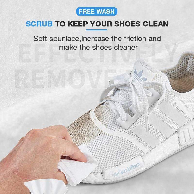 Produit populaiređ„chaussures blanches-lingette humide pour le cirage des chaussures - Image 4