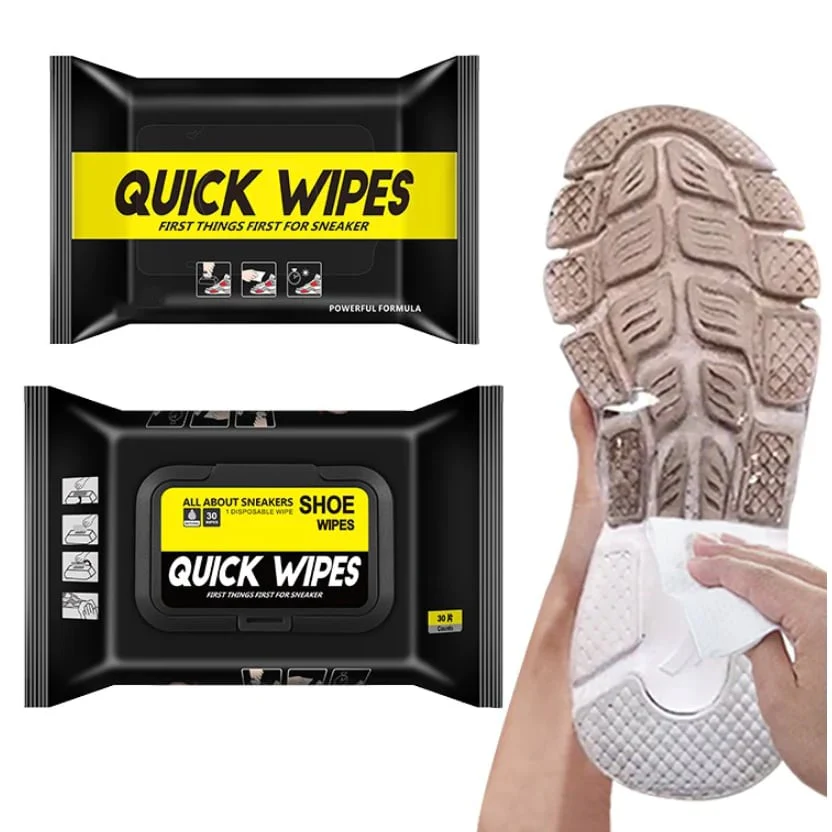 Produit populaiređ„chaussures blanches-lingette humide pour le cirage des chaussures - Image 9