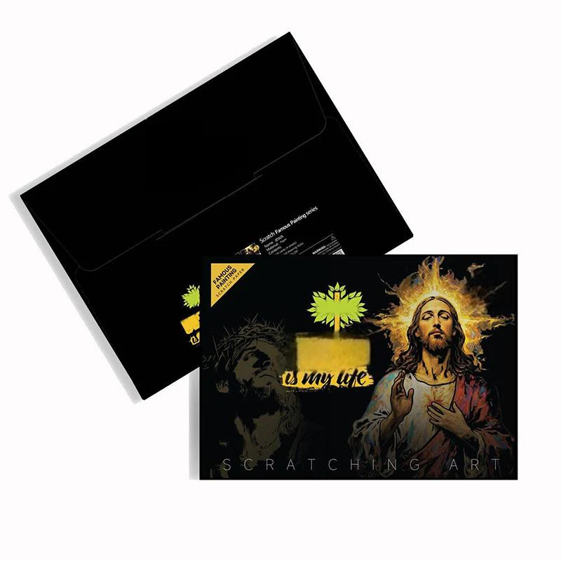 📢📢50 % de réduction!!✨Kit de peinture Scratch Art pour adultes - Image 2