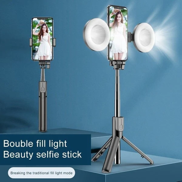 📢📢70 % de réduction !! ⏰Nouvelle perche à selfie Bluetooth 6 en 1