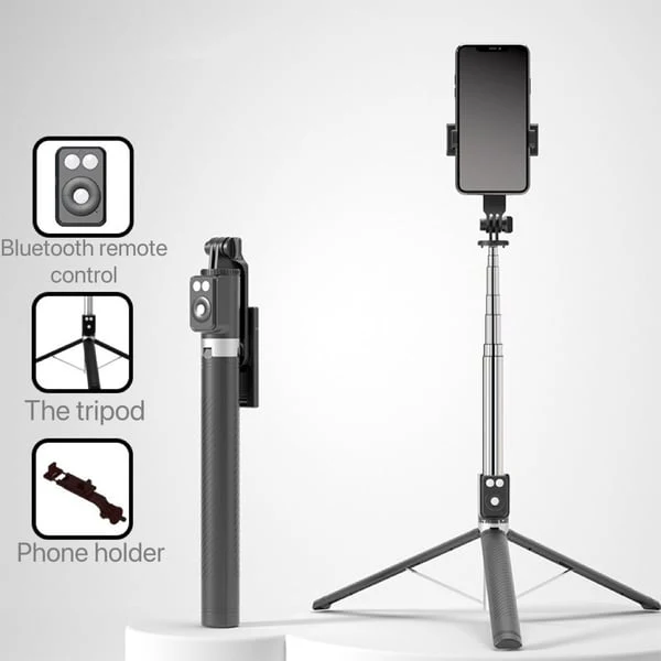📢📢70 % de réduction !! ⏰Nouvelle perche à selfie Bluetooth 6 en 1 - Image 9
